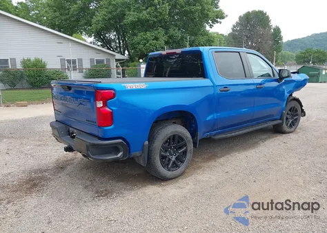 2023 Chevrolet Silverado 1500 4Wd Short Bed Custom Trail Boss из США, поврежденный, VIN 3GCUDCED5PG128162
